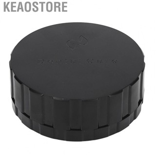 Keaostore Veneer Box   Lab Storage Box Reusable Placement Black Round Shape with Spare Pad for Shop