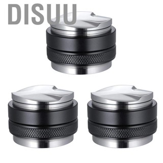 Disuu Coffee Leveler Stainless Steel Dual Head Dual Purpose Coffee Distributor for Home Cafe