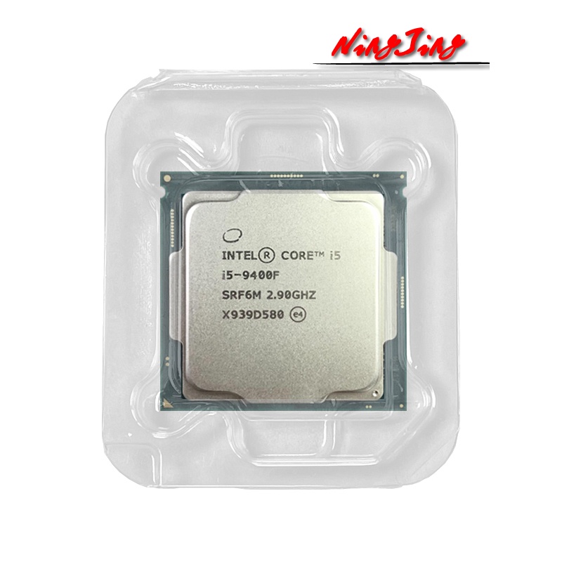 ใหม่ พัดลมโปรเซสเซอร์ Intel Core i5-9400F i5 9400F 2.9 GHz Six-Core Six-Thread CPU 65W 9M LGA 1151 HLRB