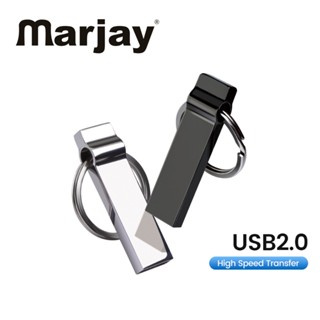 Marjay แฟลชไดรฟ์ 16G 32G 64G USB 2.0 ความเร็วสูง ขนาดเล็ก USB 64G