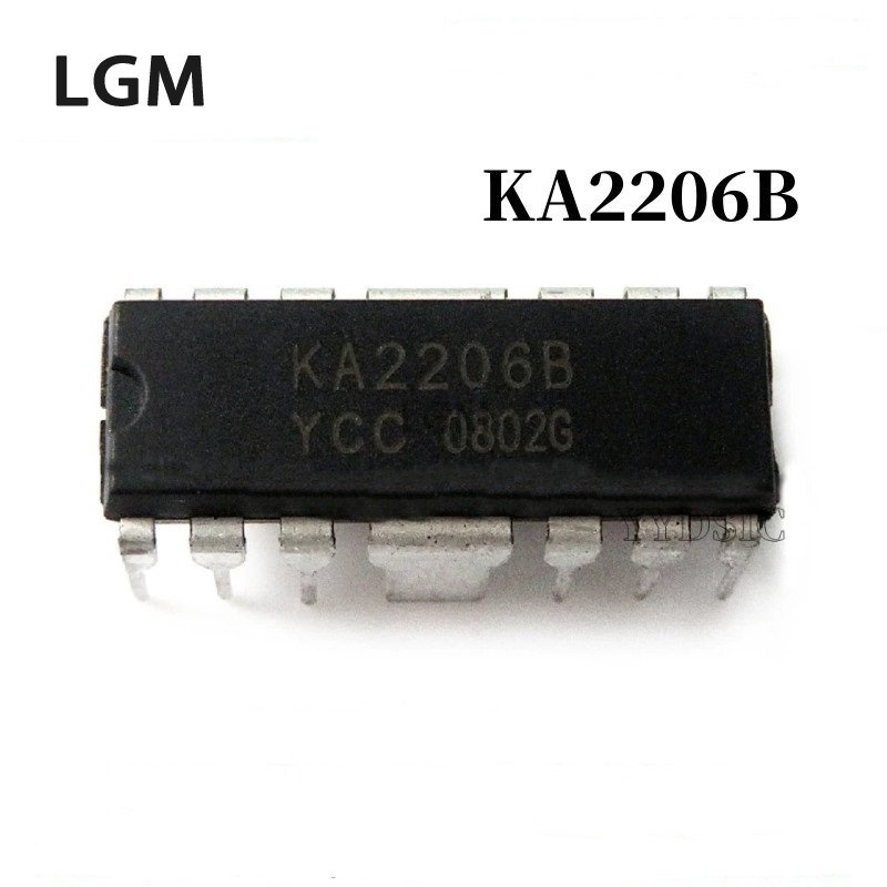 10-50 ชิ้น Ic ชิป KA2206B KA2206 DIP-12 เครื่องขยายเสียง
