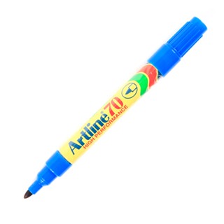 Artline ปากกามาร์คเกอร์ น้ำเงิน   EK-70