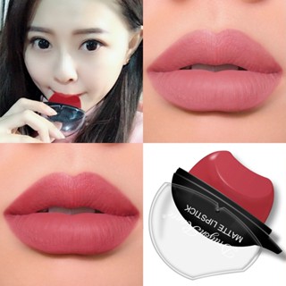 Dragonranee ลิปสติก เนื้อแมตต์ ไม่จางง่าย สีแดง สําหรับแต่งหน้า