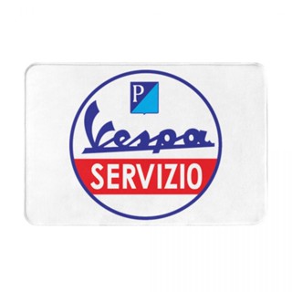 Vespa Servizio พรมเช็ดเท้า กันลื่น ดูดซับน้ํา แห้งเร็ว 16x24 นิ้ว สําหรับห้องน้ํา พร้อมส่ง