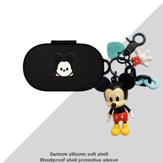 SoundPeats TrueFree2 protective case Cartoon Mickey Minnie keychain pendant SoundPeats TrueFree2 silicone soft case shockproof case protective cover cute Stitch Donald Duck Snoopy pendant SoundPeats Sonic Pro / Truengine H1 / 3SE Cover cute piglet