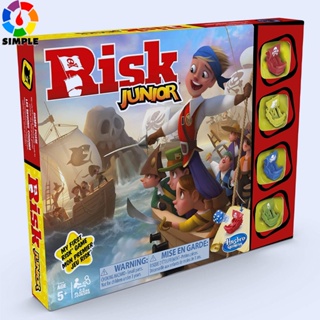 Risk Junior Game: Strategy Board Game, Classic Risk Game for Kids, Ages 5+ Pirate Theme Game