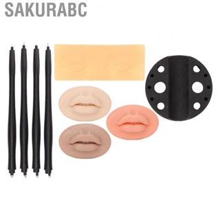 Sakurabc Tattoo Practice Kit Complete Silicone Coloring Rack Skin BT0