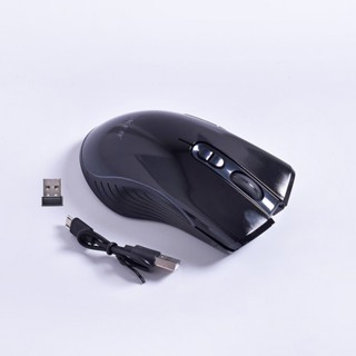 OKER M257 MOUSE 2.4G CHARGING WIRELESS เมาส์ไร้สาย ถ่าน แบตในตัว ชาร์จได้ เกมมิ่ง ไฟ LED