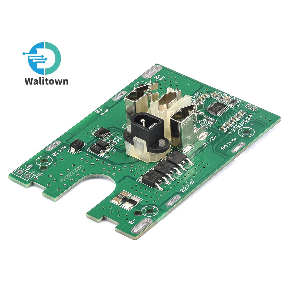 บอร์ดป้องกันที่ชาร์จแบตเตอรี่ลิเธียม 5S 18V 21V 30A Li-ion BMS 18650
