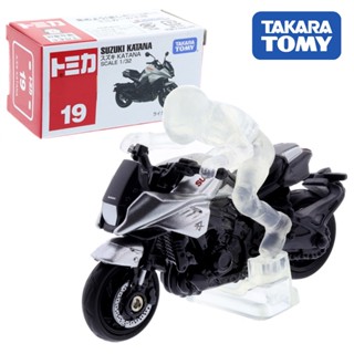 Takara TOMY โมเดลรถยนต์อัลลอย เลขที่. 19 Suzuki katana katana รถจักรยานยนต์