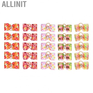 Allinit Dog Puppy Hair Bows Small Bowknot Cute For Holiday Outside