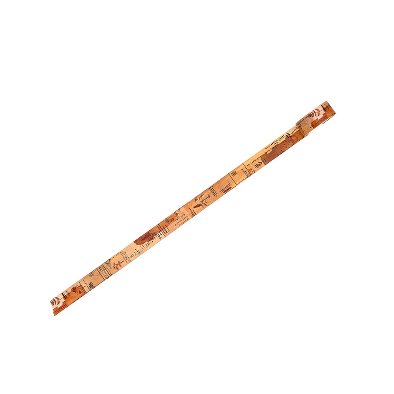 Journamm เทปกระดาษวาชิ สไตล์วินเทจ ขนาด 15 มม.*2 ม. สําหรับตกแต่งสมุดภาพ อัลบั้มภาพ เครื่องเขียน DIY - รูปที่ 4