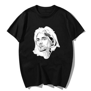 โอ้พระเจ้า1  ถูกสุดๆKur Cobain (Nirvana) เสื้อยืดลําลอง แขนสั้น พิมพ์ลายกราฟฟิคการ์ตูนคาราเต้ สไตล์ฮาราจูกุ แฟชั่นฤดูร้อ