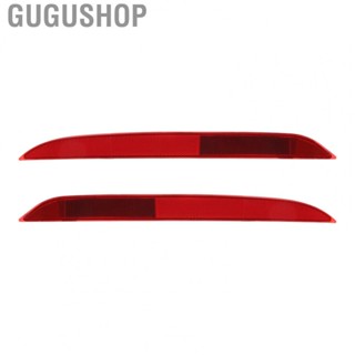 Gugushop Rear Bumper Reflector Assembly  Tough Surface Rear Bumper Reflective Strip Safe Driving  for Car