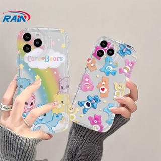 เคสโทรศัพท์มือถือ TPU ลายการ์ตูนหมี สีสันสดใส สําหรับ Redmi Note 12 Redmi A1 A2 10C 10A 9C 9T Note 11S 10 5G 10S 9S 8 Pro Xiaomi Poco M5S M3 X3 Pro NFC