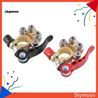 Skym* แคลมป์ขั้วต่อแบตเตอรี่รถยนต์ ทนทาน สําหรับจัดส่ง 1 คู่