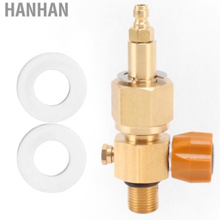 Hanhan High Pressure Switch Valve  Excellent Sealing CO2 Tank Refill Valve 5/8‑18unf  for CO2 Tank