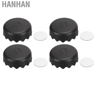 Hanhan 4Pcs Cord Wrapper Black Light Weight Cord Desktop Cord Holder For TV PC