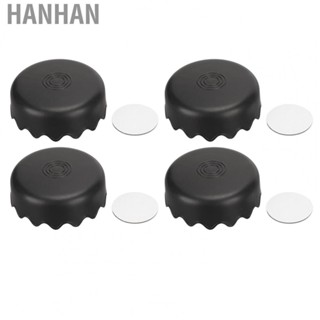 Hanhan 4Pcs Cord Wrapper Black Light Weight Cord Desktop Cord Holder For TV PC