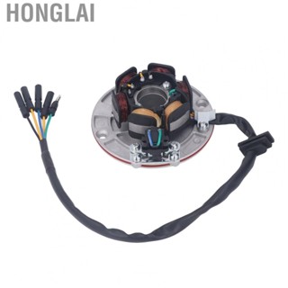 Honglai Ignition Stator Rotor  Ignition Magneto Stator Flywheel Coil Increase Ignition Intensity 100.19mm Mounting Hole Powerful  for Motorcycle