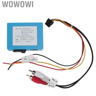 Wowowi Fiber Decoders  Simple Installation Stable Professional  Scratch Optical Fiber Decoder Box  for Car Stereo