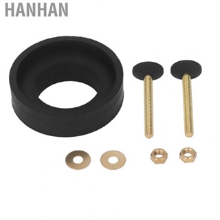 Hanhan Toilet Tank To Bowl Sealing Gasket Rubber Brass Toilet Tank To Bowl  Kit for Home Bathroom Toilet Tank Repalcement Gasket