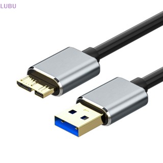 Lubu สายเคเบิลฮาร์ดไดรฟ์ภายนอก USB Micro B Cable HDD Cable Micro Data Cable NEW