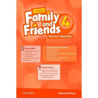 Se-ed (ซีเอ็ด) : หนังสือ Family and Friends 2nd ED 4 : Teachers Book Plus (P)