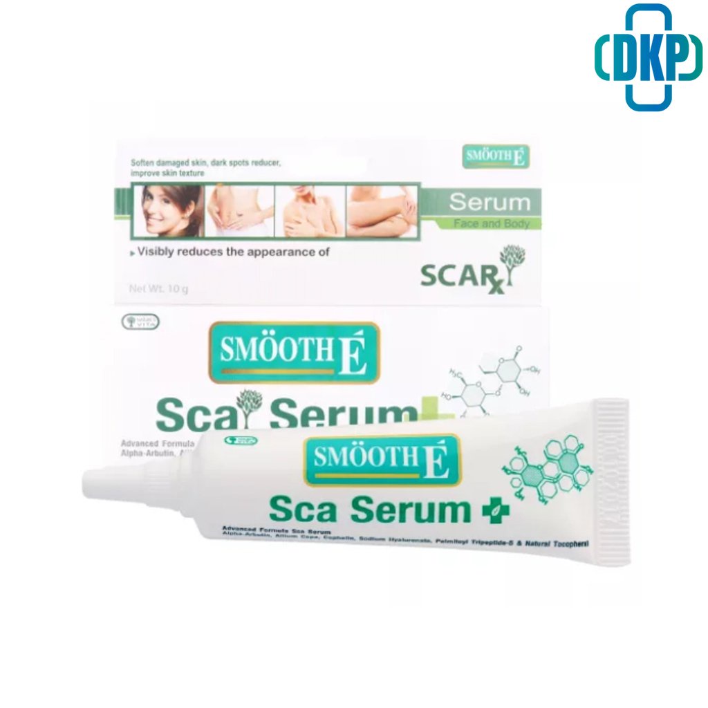 SMOOTH E SCA SERUM ADVANCED FORMULA (FACE AND BODY) สมูท อี สกา ซีรั่ม แอดวานซ์ ฟอร์มูล่า 10 G. [DKP]