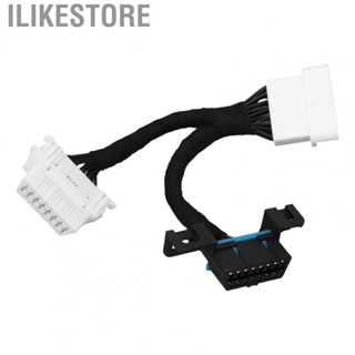 Ilikestore Diagnostic  Cord 0.15m 16Pin OBD2 Splitter Extension Y Cable