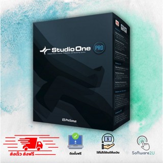 🔥 PreSonus Studio One 5 Pro[ตัวเต็ม] [ถาวร] โปรแกรมตัดต่อเสียง บันทึกเสียง ทำเพลง แบบครบวงจร🔥