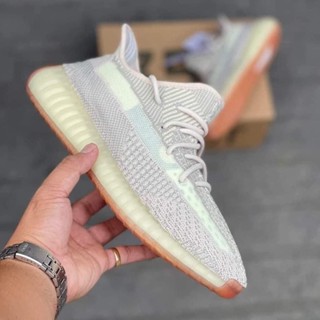 Yeezy Boost 350 V2 Colorway (citrin) ฟรีถุงเท้า CPIF