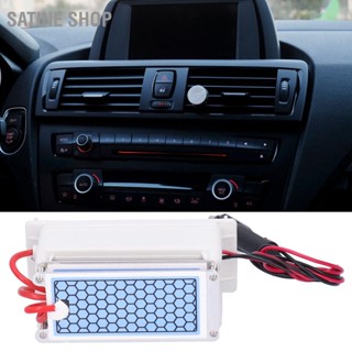 Satine Shop Portable Mini Ozone Generator Car Odor Eliminator Air Purifier 10g Dc 12V