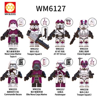 Wm6127 บล็อคตัวต่อ ภาพยนตร์ TV Clone Engineer Airborne Cavalry Squad ของเล่นสําหรับเด็ก