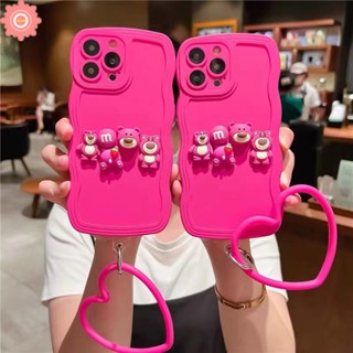 เคสโทรศัพท์มือถือ ลายหัวใจน่ารัก 3D สําหรับ OPPO A17 A15 A54 A5 A9 A7 A78 A74 A16 A5s A57 A95 A12 A54s A76 A16s A96 A3s A55 A17K A77 A16K A1k A77s A53 A52 Reno 8T 8 5F 7Z เคสตกแต่ง