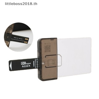 [littleboss] อะแดปเตอร์ซิมการ์ดนาโน ขนาดเล็ก สําหรับโทรศัพท์มือถือ Android (เสียบแล้วใช้งานได้เลย)