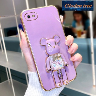 เคสโทรศัพท์มือถือ ซิลิโคนนิ่ม กันกระแทก ลายต้นไม้ Gloden สําหรับ Realme c2