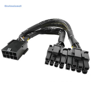 [ElectronicMall01.th] สายเคเบิลพาวเวอร์ GPU 8PIN เป็น 2x8Pin(6+2) สําหรับคอมพิวเตอร์ BTC PCIE Express 8PIN