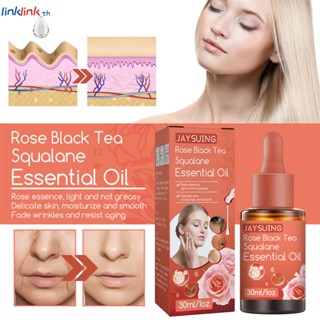 Rose Black Tea Squalane เซรั่มน้ํามันหอมระเหย ไวท์เทนนิ่ง ให้ความชุ่มชื้น ต่อต้านริ้วรอย