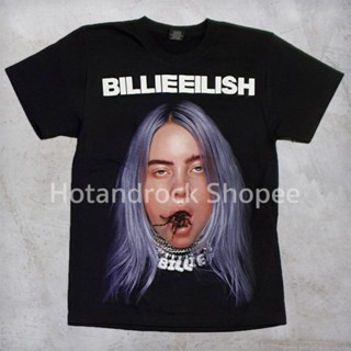 เสื้อวงสีดำ Billieeilish TDM 1845 Hotandrock