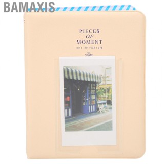 Bamaxis Photo Book  64 Pockets Case Long Service Life Convenient Practical Lightweight Portable for Gift Instax Mini 9 11