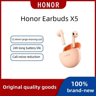 Original Honor Earbuds X5 ชุดหูฟังบลูทูธไร้สาย ลดเสียงรบกวน ของแท้ สําหรับเล่นกีฬา