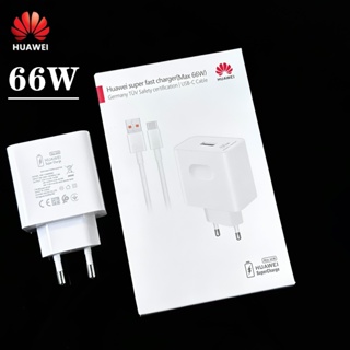 อะแดปเตอร์ชาร์จเร็ว USB 6A Type C 66w EU สําหรับ Huawei Mate 40 pro mate30 40 p40 pro nova8 se P30