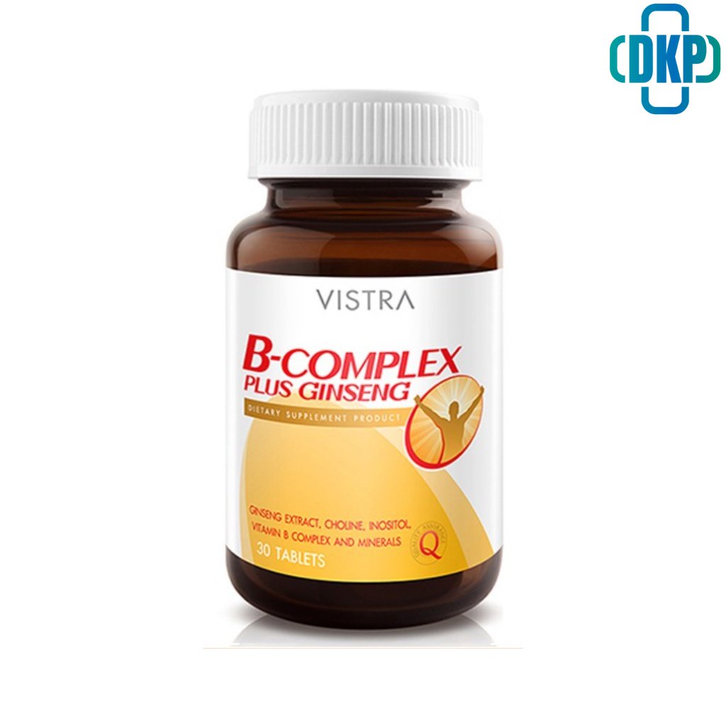 VISTRA B Complex plus Ginseng (30 Tablets) [DKP]