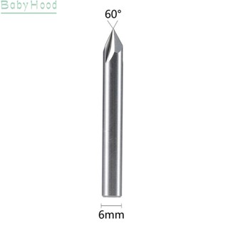 【Big Discounts】End Mills Equipment Accessory 6mm shank 60 degree Carbide Milling Cutter#BBHOOD