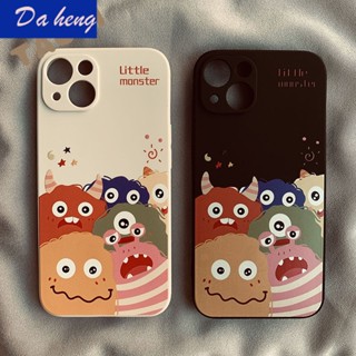 เคสโทรศัพท์มือถือ กันกระแทก ลายมอนสเตอร์ตัวน้อยน่ารัก สําหรับ Iphone 12 138p 11XRXS7Max14Pro