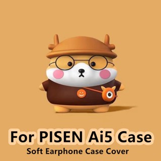 【ของแท้】เคสหูฟัง แบบนิ่ม ลายการ์ตูน สําหรับ PISEN Ai5 PISEN Ai5