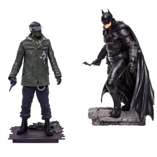 ใหม่ รูปปั้น Mcfarlane Batman Riddler Mcfarlane ของแท้ ขนาด 40 ซม. สําหรับสะสม