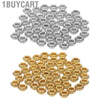 1buycart Hair Braiding Rings  Dreadlocks Hair Rings Exquisite Pattern Zinc Alloy Stylish Fashionable  for DIY Bracelets