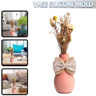 New 1pc Silicone Flower Vase Resin Epoxy Mold Planter Pot Brush Pen Holder Mould